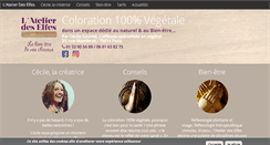 Desktop Screenshot of latelierdeselfes.fr